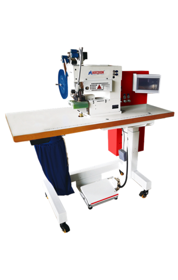 Belt type seamless gluing and hemming machine MS-108