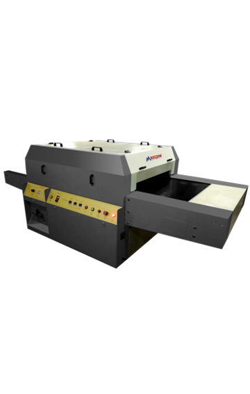 Crawler type continuous heat pressing fusing machine MS-600L/900L