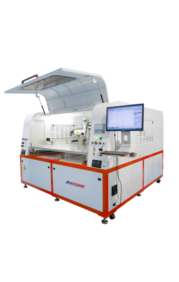 Double station double head jet valve PUR dot glue machine MS-DJ200